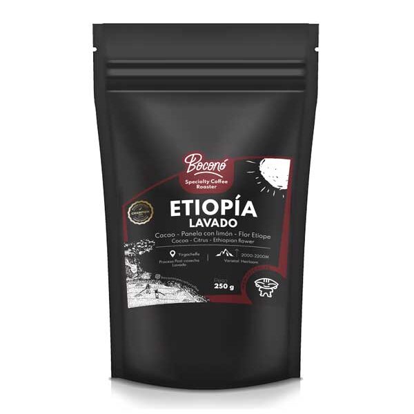 Café de Etiopia Sidamo Heirloom Lavado 250g